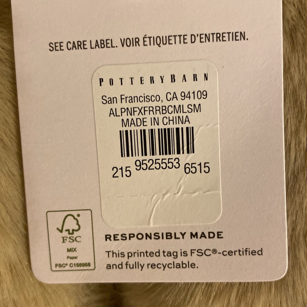 Pottery Barn Robe Brand New - Picture 2 of 5